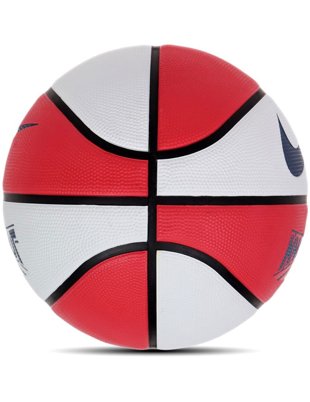 balón de baloncesto  7 NIKE KNOCKOUT DEFLATED, blanco
