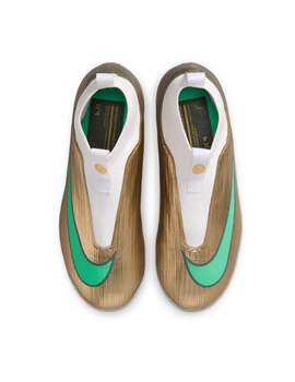bota de fútbol nike con calcetín KYLIAN MBAPPÉ JR SUPERFLY 11 CLUB, dorada