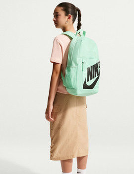 mochila nike junior ELEMENTAL BIG KIDS', verde agua