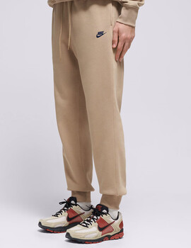 pantalón de chandal hombre con puño NIKE CLUB , beige