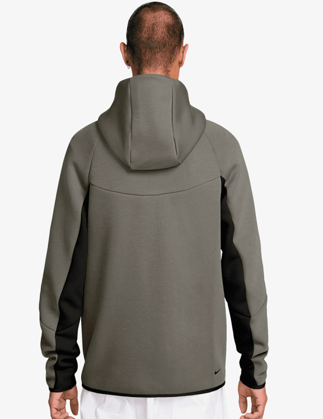 chaqueta hombre nike  TECH  FLEECE FULL-ZIP, verde/negro