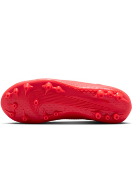 bota de fútbol nike JR VAPOR 17 ACADEMY AG, rojo/oro