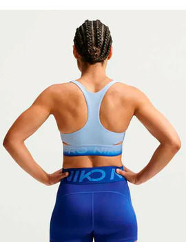 sujetador deportivo NIKE PRO, celeste