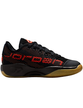 zapatilla baloncesto junior JORDAN LUKA DONCIC 77 , negro/rojo