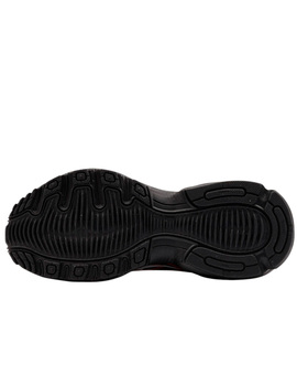 zapatilla junior nike  AIR MAX FIRE, negro/rojo