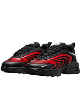 zapatilla junior nike  AIR MAX FIRE, negro/rojo