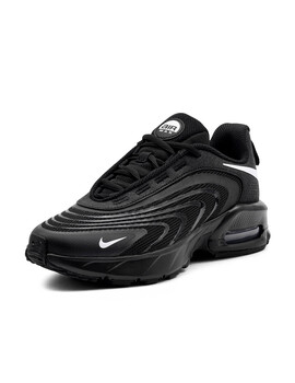 zapatilla junior nike  AIR MAX FIRE, negro/blanco