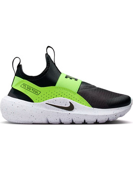 zapatilla nike niño FLEX RUNNER 4 negro/fluor