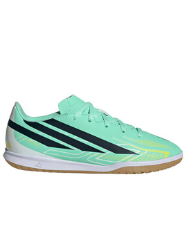 bota de fútbol sala junior F50 HYPERFAST CLUB IN J, verde