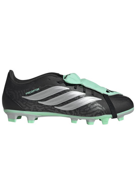 bota de fútbol adidas PREDATOR CLUB FT FG/MG, negro/verde