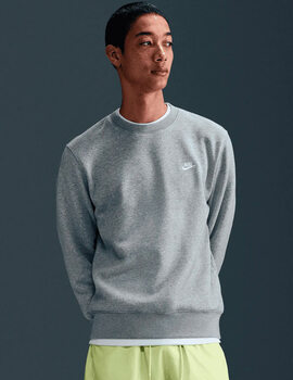 sudadera cuello redondo  CLUB MEN'S, gris