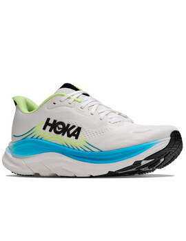 zapatilla running hombre Hoka CLIFTON 11, blanco/azul