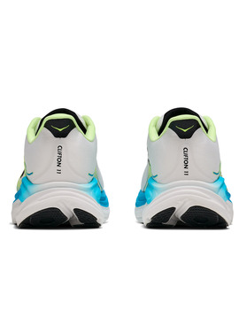 zapatilla running hombre Hoka CLIFTON 11, blanco/azul