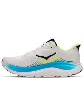 zapatilla running hombre Hoka CLIFTON 11, blanco/azul