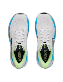 zapatilla running hombre Hoka CLIFTON 11, blanco/azul