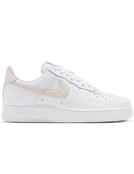 zapatilla mujer  AIR FORCE 1 '07, blanco/oro