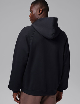 chaqueta Jordan hombre con capucha, negro