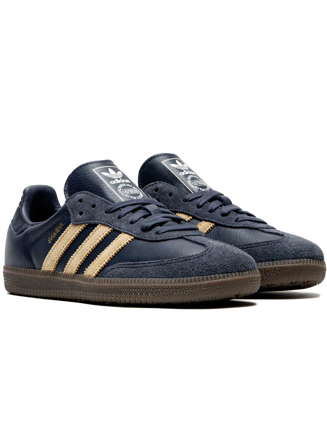 zapatilla adidas SAMBA OG, marino/camel