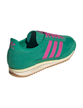 zapatilla mujer adidas SL 72 OG W, verde/rosa