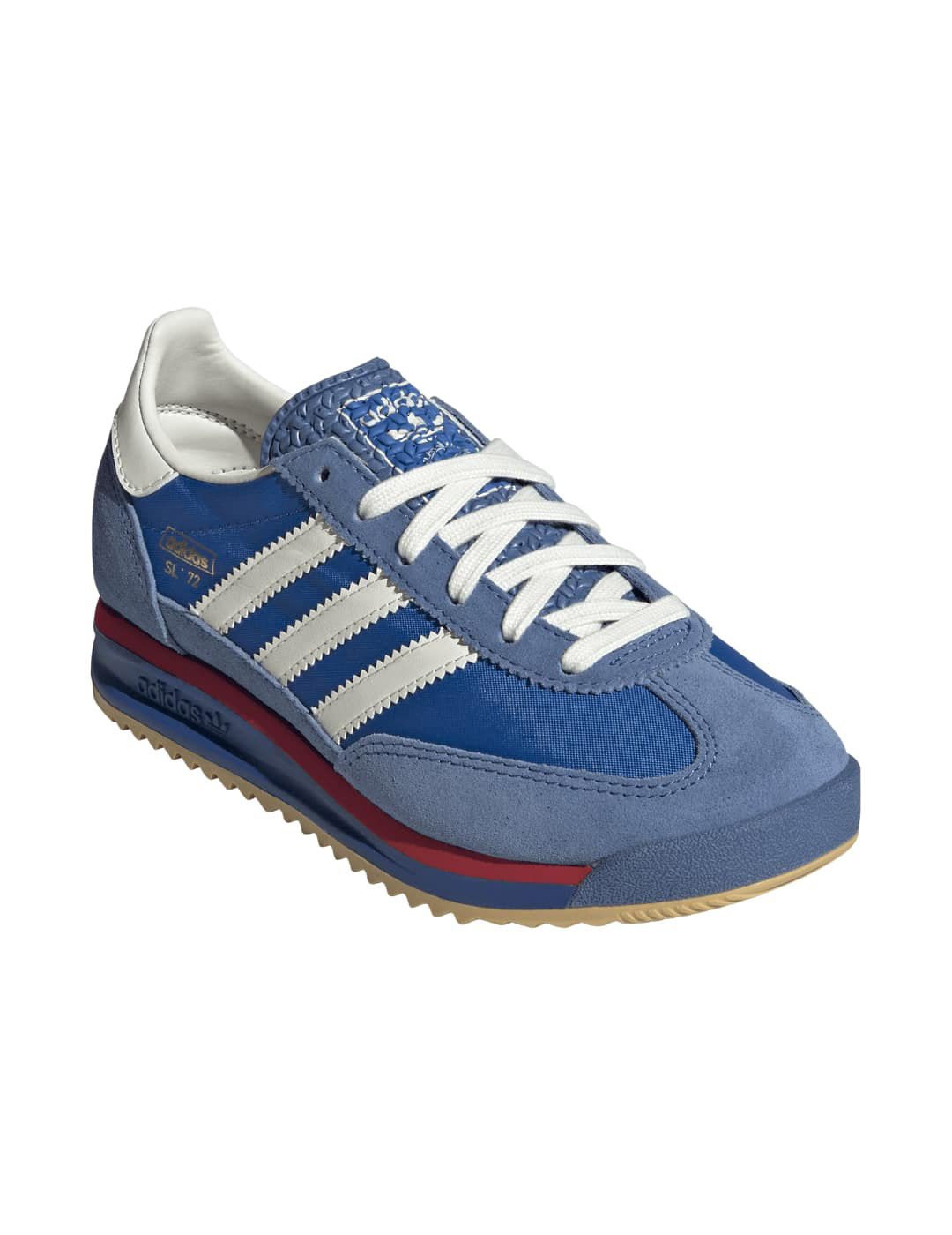 zapatilla junior adidas SL 72 RS, azul/blanco