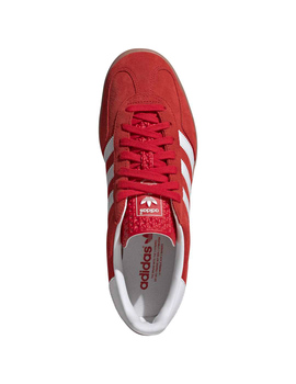 zapatilla adidas GAZELLE INDOOR, rojo/blanco
