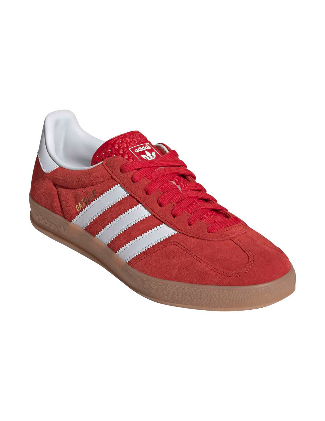 zapatilla adidas GAZELLE INDOOR, rojo/blanco