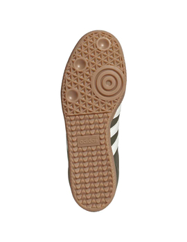 zapatilla adidas SAMBA OG, verde oliva/blanco