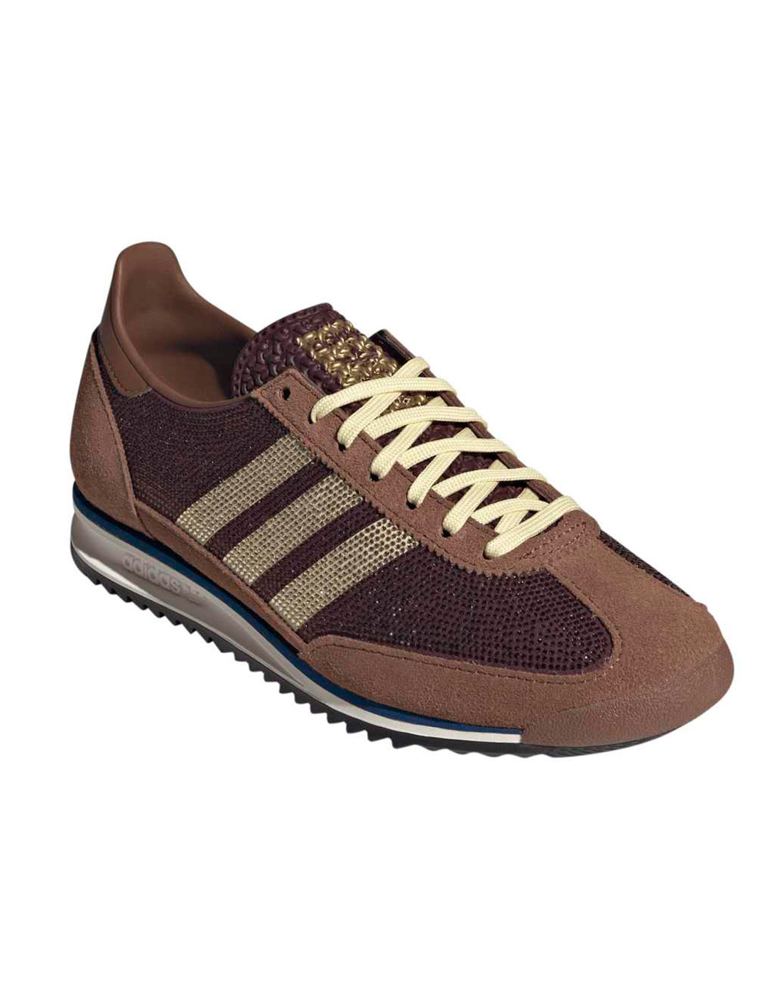 zapatilla mujer adidas originals SL 72 OG W, burdeos/crema