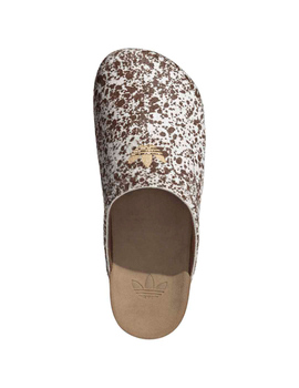 zueco mujer adidas originals ADIMULE, blanco/cafe