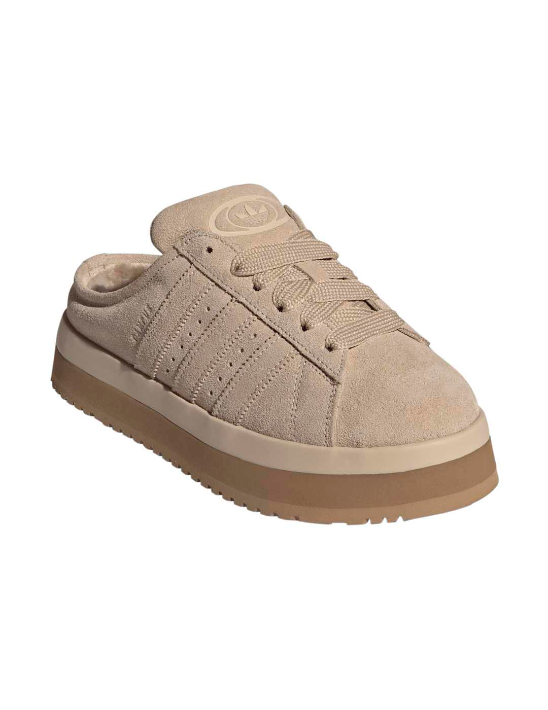 zueco mujer adidas CAMPUS 00S WTR LO  W, beige
