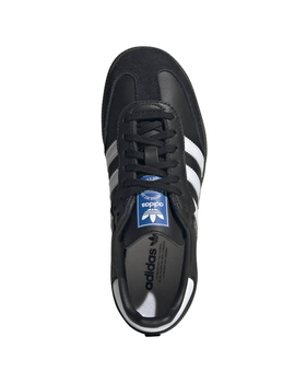 zapatilla junior adidas SAMBA OG J, negro/blanco