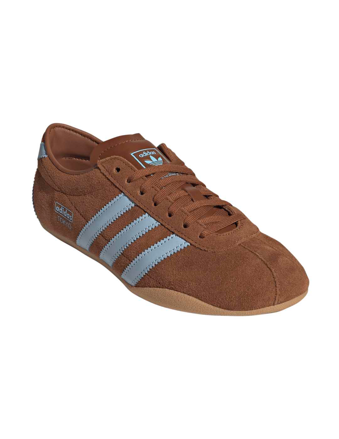 zapatilla mujer  adidas originals TOKYO W, camel/celeste
