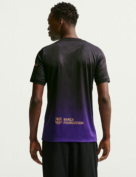 camiseta fútbol hombre FC Barcelona away, morado