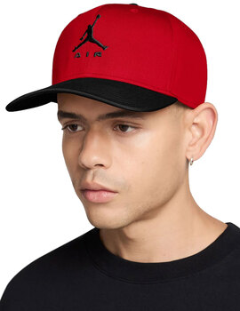 gorra Jordan  Pro , rojo/negro