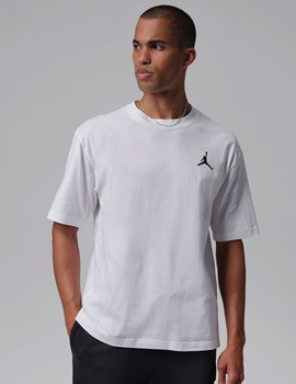 camiseta hombre manga corta JORDAN blanco