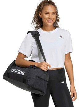bolsa de deportes adidas LINEAR DUFFEL S, negro