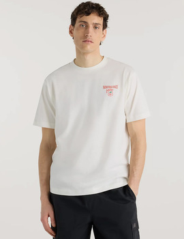 camiseta manga corta hombre  LONDON , blanco