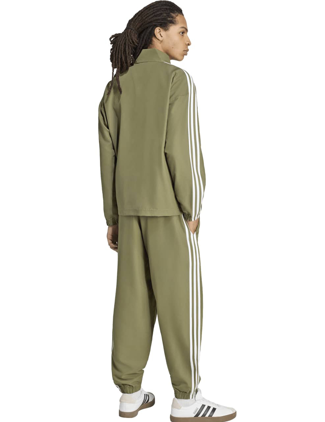 chandal adidas microfibra sin forro hombre verde